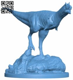 Dinosaur Mount H007853 file stl free download 3D Model for CNC and 3d printer