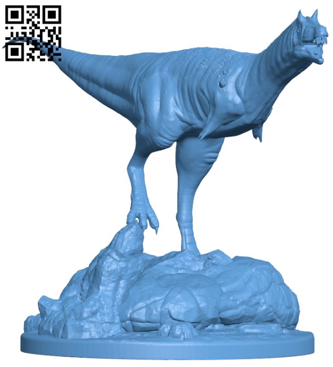 Dinosaur Mount H007853 file stl free download 3D Model for CNC and 3d printer