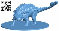 Dinosaurs ankylosaurus H008311 file stl free download 3D Model for CNC and 3d printer
