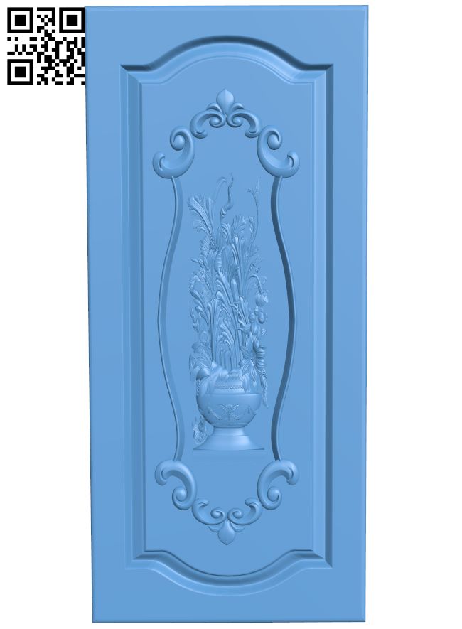 Door frame pattern T0000912 download free stl files 3d model for CNC wood carving