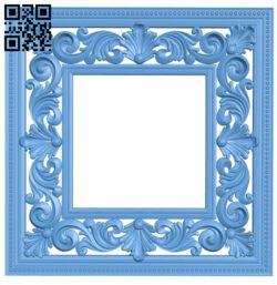 Door frame pattern T0000925 download free stl files 3d model for CNC wood carving