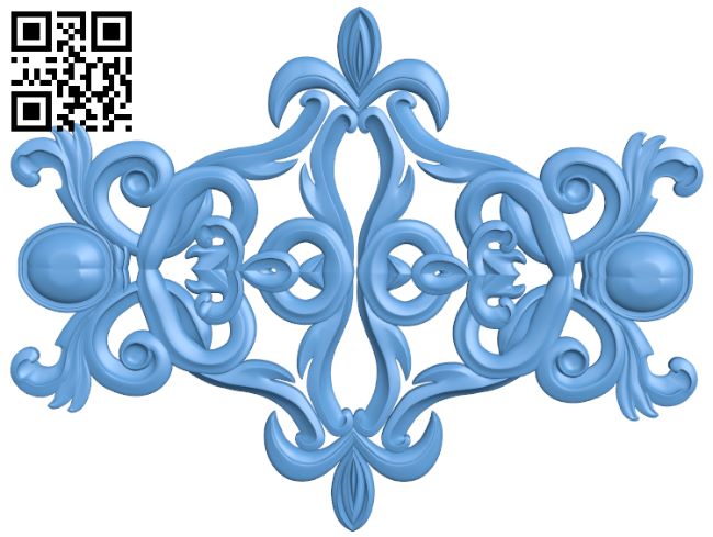 Door pattern T0000836 download free stl files 3d model for CNC wood carving