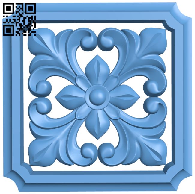 Door pattern T0000863 download free stl files 3d model for CNC wood carving