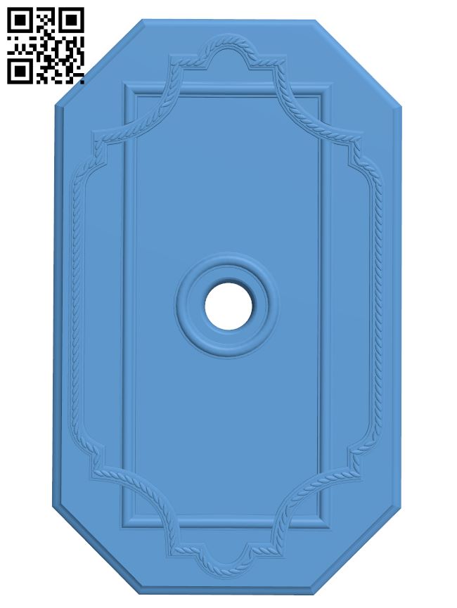 Door pattern T0000895 download free stl files 3d model for CNC wood carving