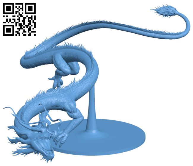 Dragon H007562 file stl free download 3D Model for CNC and 3d printer