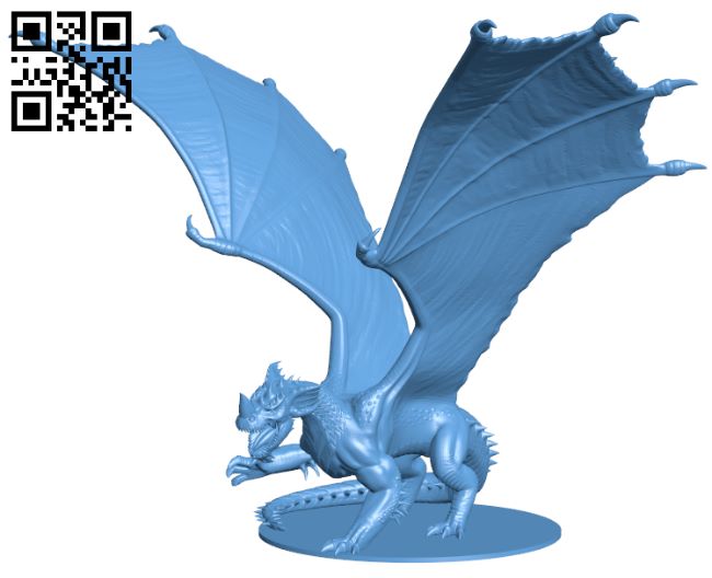 Dragon H007673 file stl free download 3D Model for CNC and 3d printer