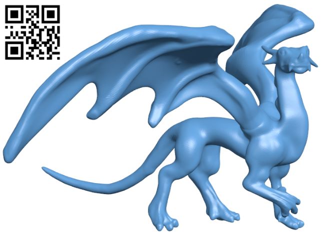 Dragon H007674 file stl free download 3D Model for CNC and 3d printer