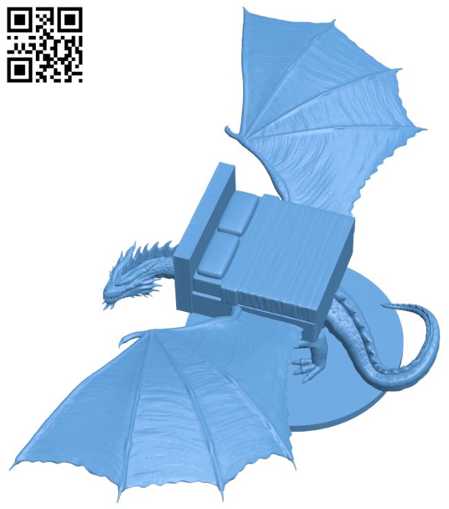 Dragon bed H007858 file stl free download 3D Model for CNC and 3d printer