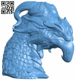 Dragon bird H007671 file stl free download 3D Model for CNC and 3d printer