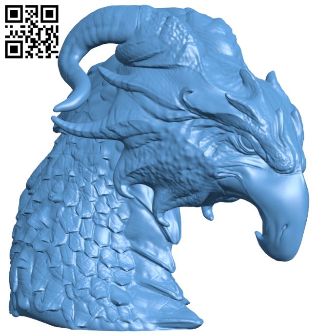 Dragon bird H007671 file stl free download 3D Model for CNC and 3d printer