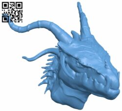 Dragon head H008127 file stl free download 3D Model for CNC and 3d printer