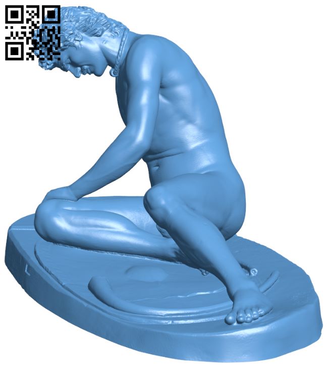 Dying Gaul H007563 file stl free download 3D Model for CNC and 3d printer