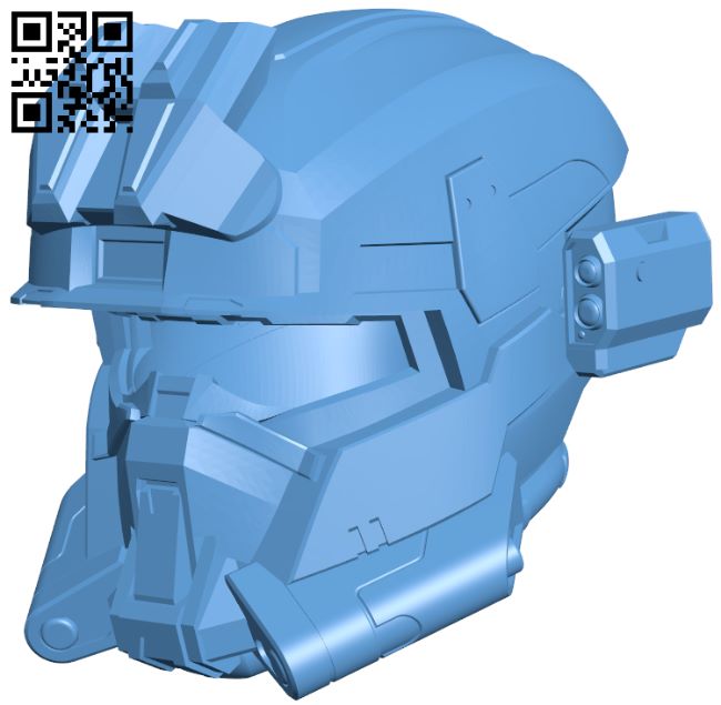 EOD Helmet H008436 file stl free download 3D Model for CNC and 3d printer