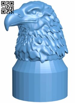 Eagle Head – War Map Marker H007678 file stl free download 3D Model for CNC and 3d printer