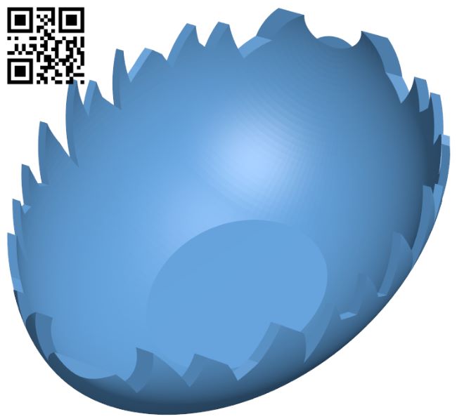 Egg pot H008203 file stl free download 3D Model for CNC and 3d printer