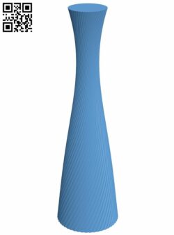 Elegant Vase H008032 file stl free download 3D Model for CNC and 3d printer