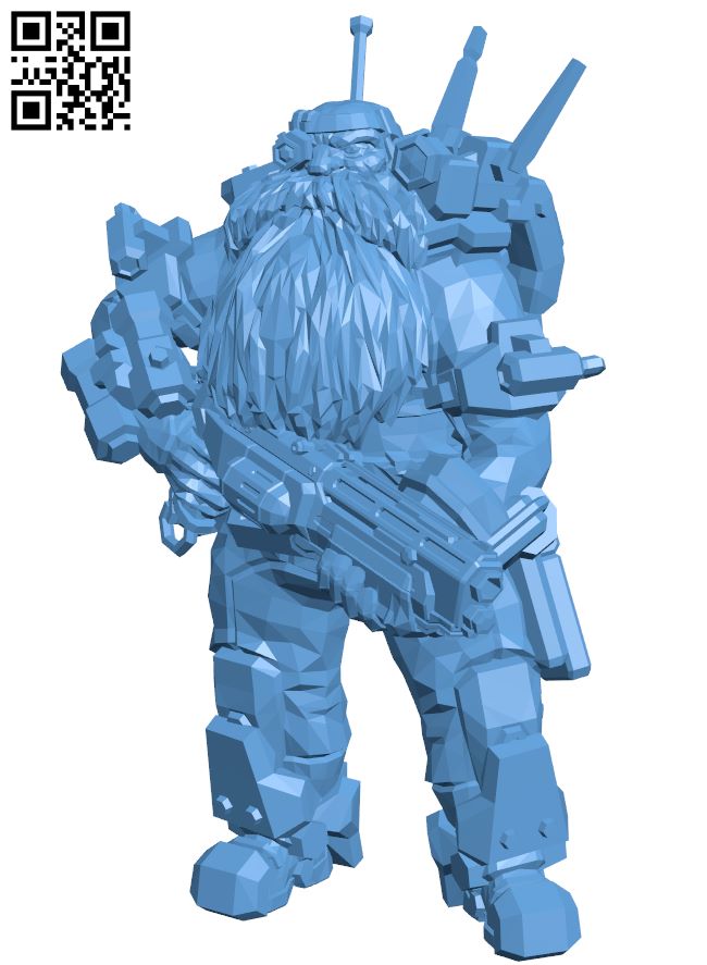 Engie - Deep Rock Galactic H008384 file stl free download 3D Model for CNC and 3d printer