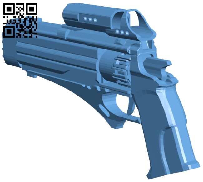 Erianna's Vow Hand Cannon - Gun H007859 file stl free download 3D Model for CNC and 3d printer