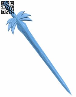 Fairy Tail Sword – Erza Scarlet H007861 file stl free download 3D Model for CNC and 3d printer