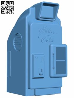 Fallout 4 nuka-cola machine H008385 file stl free download 3D Model for CNC and 3d printer