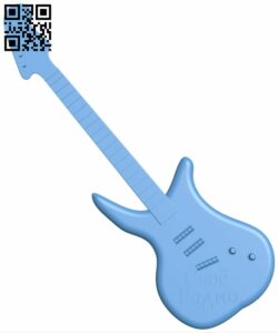 Fancy Guitar H008207 file stl free download 3D Model for CNC and 3d printer
