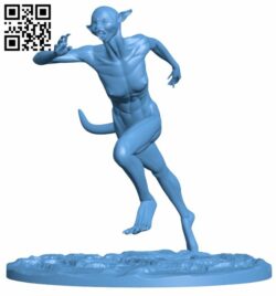 Female Creature H008035 file stl free download 3D Model for CNC and 3d printer