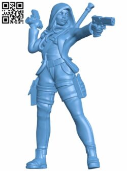 Female Modern Mage H007863 file stl free download 3D Model for CNC and 3d printer