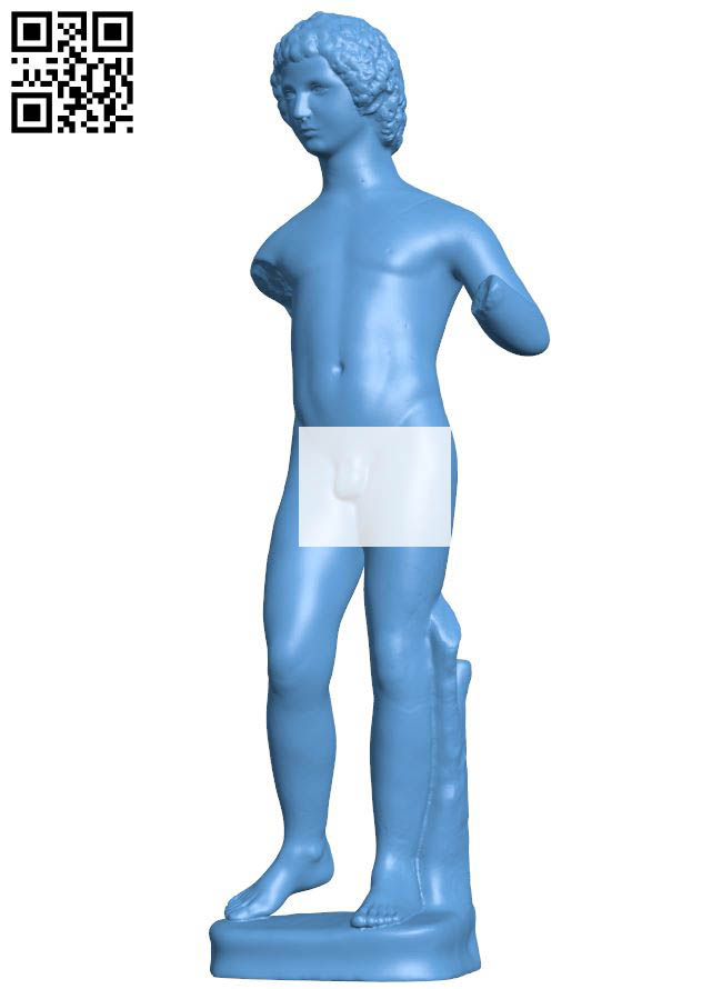 Figure of a boy H007683 file stl free download 3D Model for CNC and 3d printer