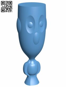 Figure vase H008088 file stl free download 3D Model for CNC and 3d printer