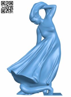 Filum Goddess H008209 file stl free download 3D Model for CNC and 3d printer