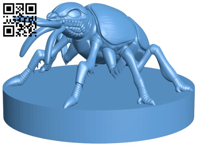 Fire beetle H007729 file stl free download 3D Model for CNC and 3d printer