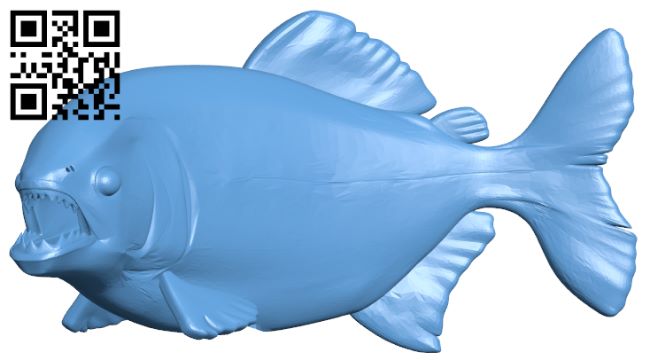 Fish H007730 file stl free download 3D Model for CNC and 3d printer