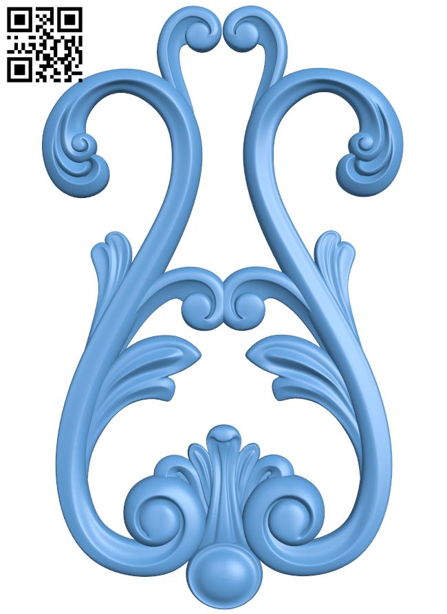 Floral pattern T0000864 download free stl files 3d model for CNC wood carving