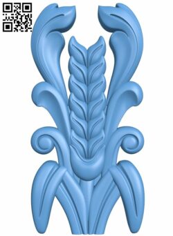 Floral pattern T0000865 download free stl files 3d model for CNC wood carving