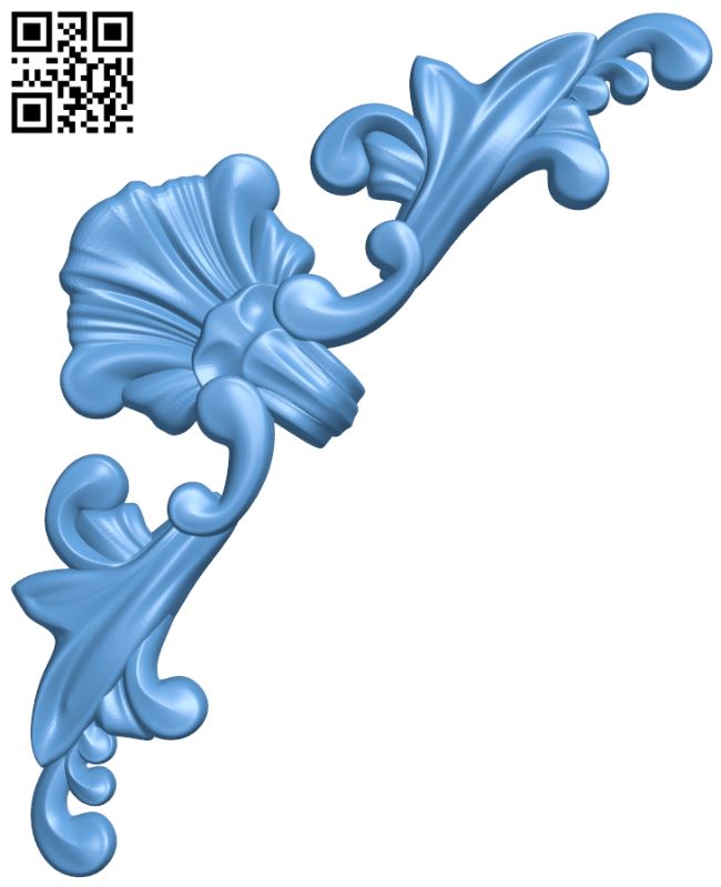 Floral pattern T0000943 download free stl files 3d model for CNC wood carving