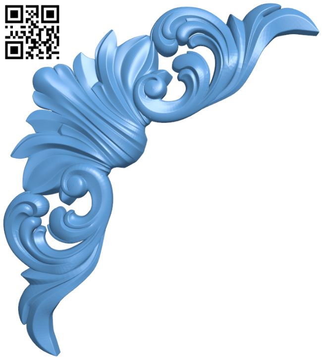 Floral pattern T0000945 download free stl files 3d model for CNC wood carving