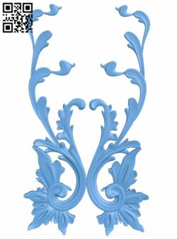 Floral pattern T0001114 download free stl files 3d model for CNC wood carving