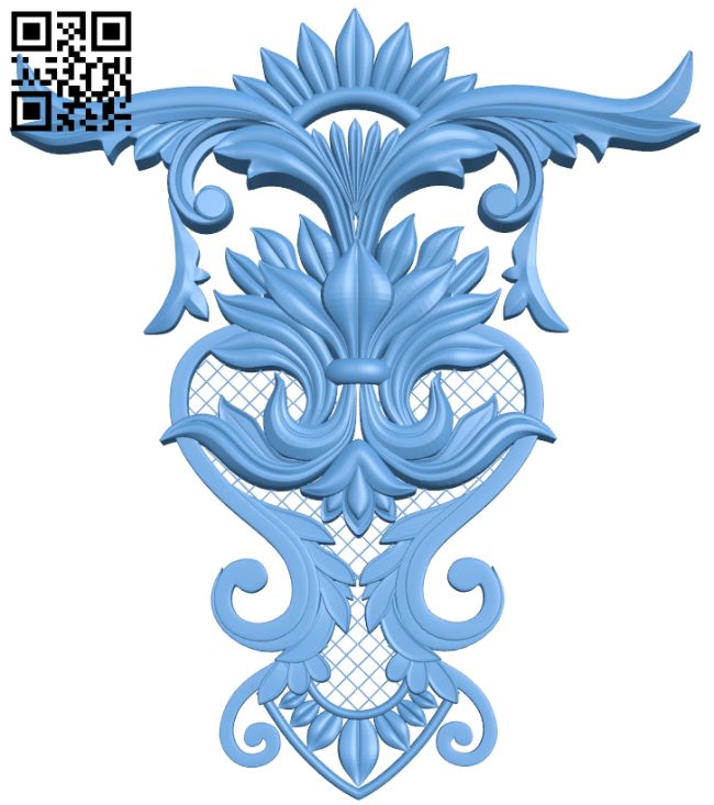 Floral pattern T0001120 download free stl files 3d model for CNC wood carving
