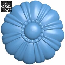 Flower pattern T0000876 download free stl files 3d model for CNC wood carving