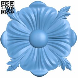 Flower pattern T0001066 download free stl files 3d model for CNC wood carving