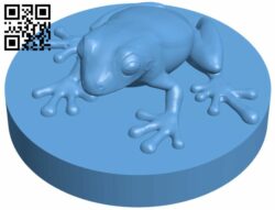 Frog H007732 file stl free download 3D Model for CNC and 3d printer