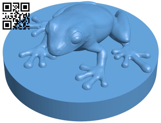 Frog H007732 file stl free download 3D Model for CNC and 3d printer