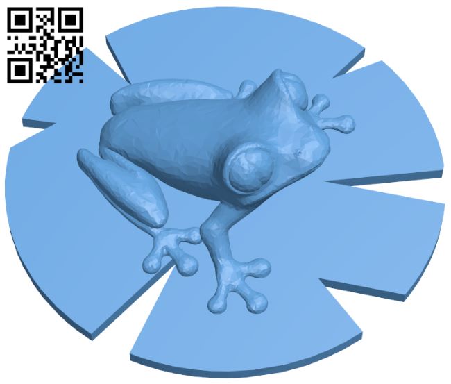 Frog H008213 file stl free download 3D Model for CNC and 3d printer