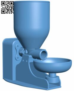 Fully automatic cat feeder H007959 file stl free download 3D Model for CNC and 3d printer