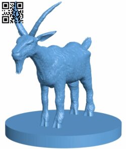 Goat H007733 file stl free download 3D Model for CNC and 3d printer
