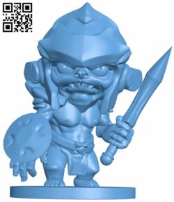 Goblin H007686 file stl free download 3D Model for CNC and 3d printer