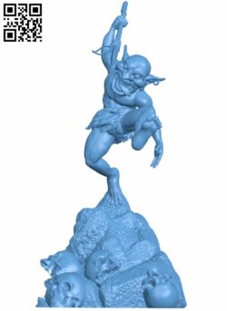 Goblin H007868 file stl free download 3D Model for CNC and 3d printer