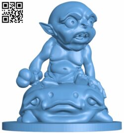 Goblin H007960 file stl free download 3D Model for CNC and 3d printer