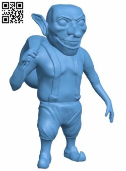 Goblin H008049 file stl free download 3D Model for CNC and 3d printer