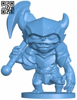 Goblin H008050 file stl free download 3D Model for CNC and 3d printer